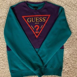 Guess Color-block Sweatshirt